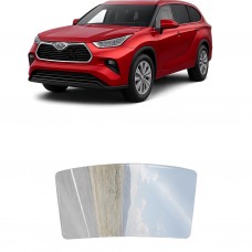 צפוי חלונות להגנה מפני אבנים סדקים שריטות לדגם Toyota Highlander 2022 ל- שמשה קידמית