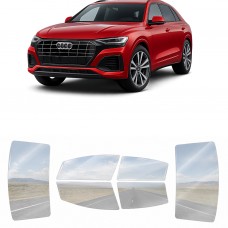 צפוי חלונות להגנה מפני אבנים סדקים שריטות לדגם Audi Q8 2024 ל- לכל החלונות של הרכב