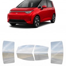 צפוי חלונות להגנה מפני אבנים סדקים שריטות לדגם BaoJun CouldEV 2023 ל- לכל החלונות של הרכב