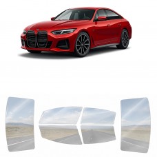 צפוי חלונות להגנה מפני אבנים סדקים שריטות לדגם BMW I4 M50 2022 ל- לכל החלונות של הרכב