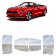 צפוי חלונות להגנה מפני אבנים סדקים שריטות לדגם Ford Mustang 2D Conv 2015 ל- לכל החלונות של הרכב
