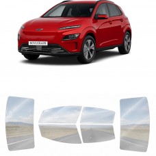 צפוי חלונות להגנה מפני אבנים סדקים שריטות לדגם Hyundai KonaElectric 2021 ל- לכל החלונות של הרכב