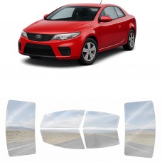 צפוי חלונות להגנה מפני אבנים סדקים שריטות לדגם Kia Forte Two-doorCoupe 2010 ל- לכל החלונות של הרכב