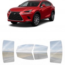 צפוי חלונות להגנה מפני אבנים סדקים שריטות לדגם Lexus NX SUV 2015 ל- לכל החלונות של הרכב