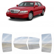 צפוי חלונות להגנה מפני אבנים סדקים שריטות לדגם Lincoln Town Car Sedan 2003 ל- לכל החלונות של הרכב