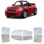 צפוי חלונות להגנה מפני אבנים סדקים שריטות לדגם Mini Cnovertible Two-doorConvertible 2014 ל- לכל החלונות של הרכב