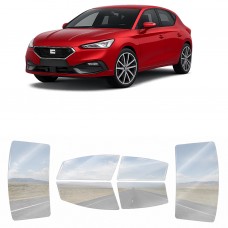 צפוי חלונות להגנה מפני אבנים סדקים שריטות לדגם Seat Leon FR 5 Door 2021 ל- לכל החלונות של הרכב