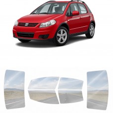 צפוי חלונות להגנה מפני אבנים סדקים שריטות לדגם Suzuki SX4 Hatchback 2007 ל- לכל החלונות של הרכב