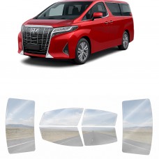 צפוי חלונות להגנה מפני אבנים סדקים שריטות לדגם Toyota Alphard 2018 ל- לכל החלונות של הרכב