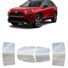 צפוי חלונות להגנה מפני אבנים סדקים שריטות לדגם Toyota RAV4RAV4 Prime SUV 2019 ל- לכל החלונות של הרכב