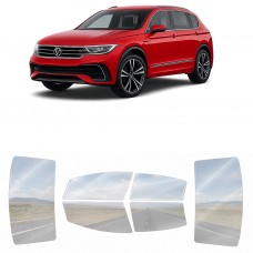 צפוי חלונות להגנה מפני אבנים סדקים שריטות לדגם Volkswagen Tiguan (Canada) Highline R-Line 2022 ל- לכל החלונות של הרכב